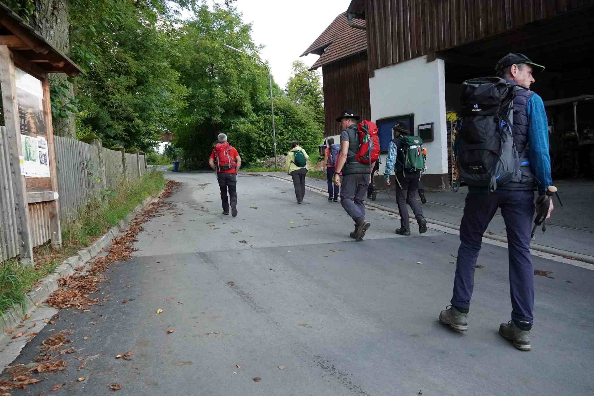 3 Tages Wanderung  in der fränkischen Schweiz